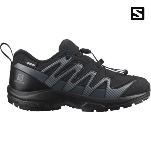 Tênis De Caminhada Salomon Xa Pro V8 CSWP Criança Pretas | PT F68392